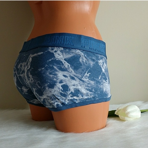 ❌Size S🌷PINK VICTORIA'S SECRET LOGO BOYSHORT.nwt - Picture 3 of 4